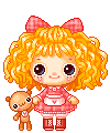 Girl With Bear