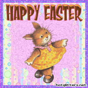 Easter Bunny Dancing
