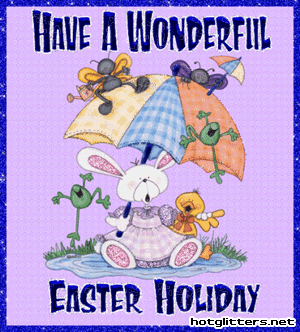 Easter Bunny Duck Frog Umbr