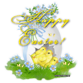Easter Chicks Butterflies