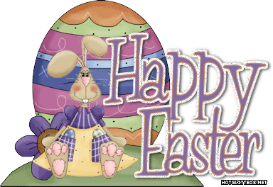Happy Easter With Bunny