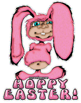 Pink Hoppy Easter