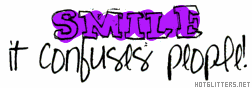 Smile Confuses