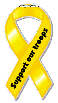 Support Our Troops Yellow Ribbon