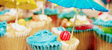 Blue Cupcake