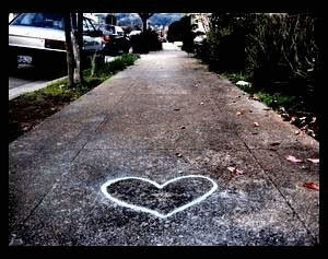 Heart Sidewalk