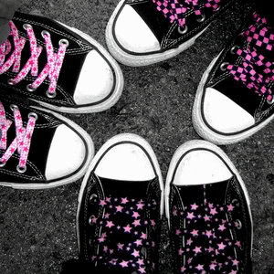 Pink Shoelaces