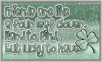Friends Four Leaf Clover