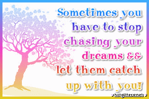 Let Dreams Catch Up