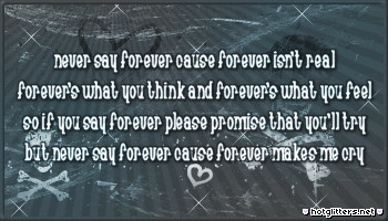 Never Say Forever
