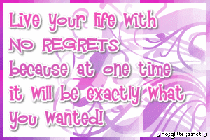 No Regrets