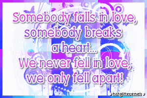 Only Fell Apart