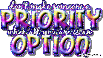 Priority Not Option