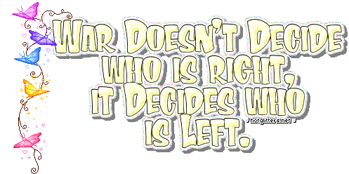 War Decides Who