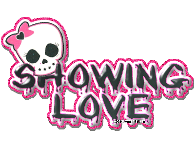 Showing Love Blinking