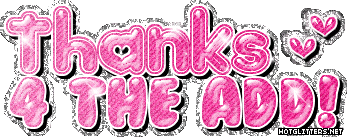 Thanks For The Add Pink